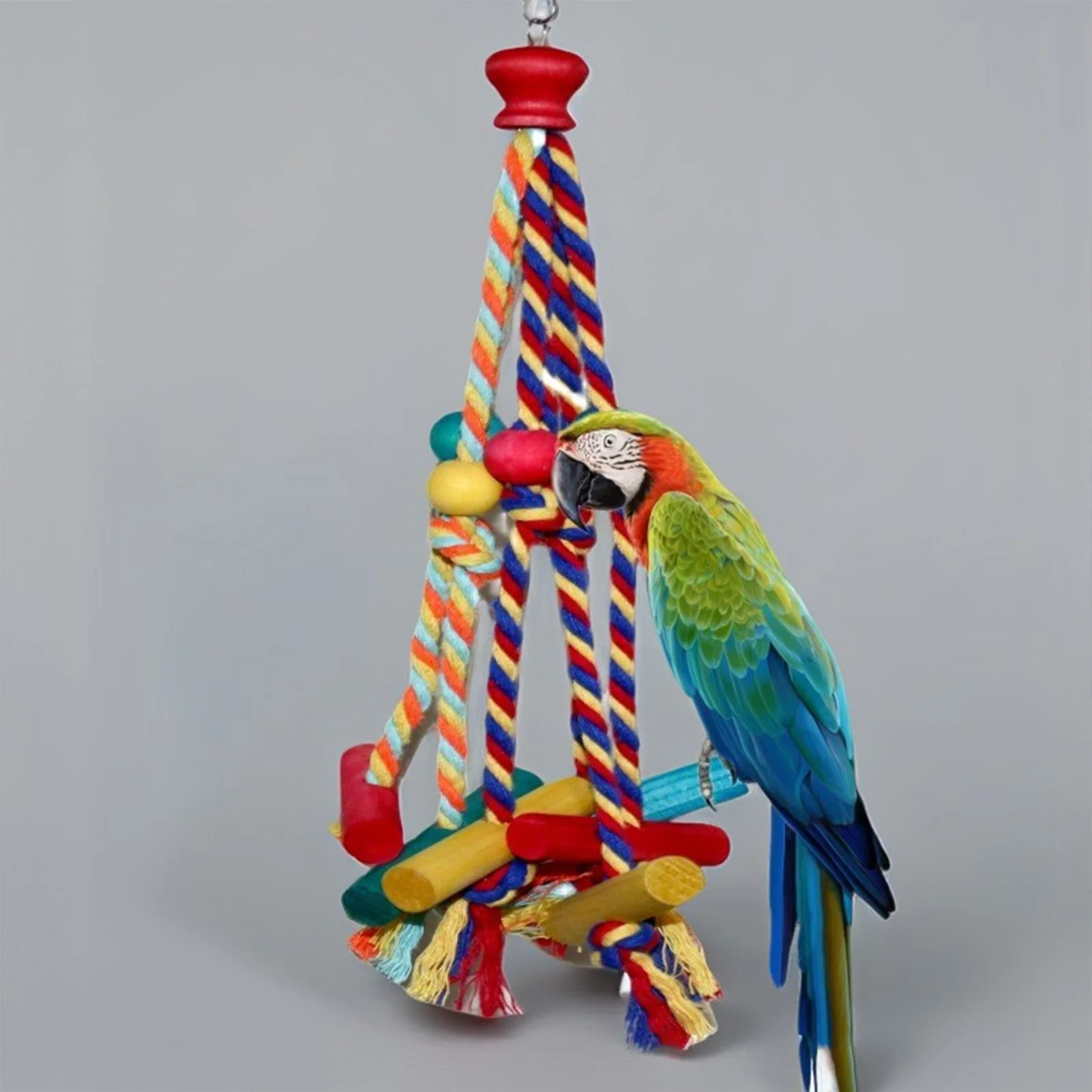 Bird Hanging Climbing Chew Toy 5