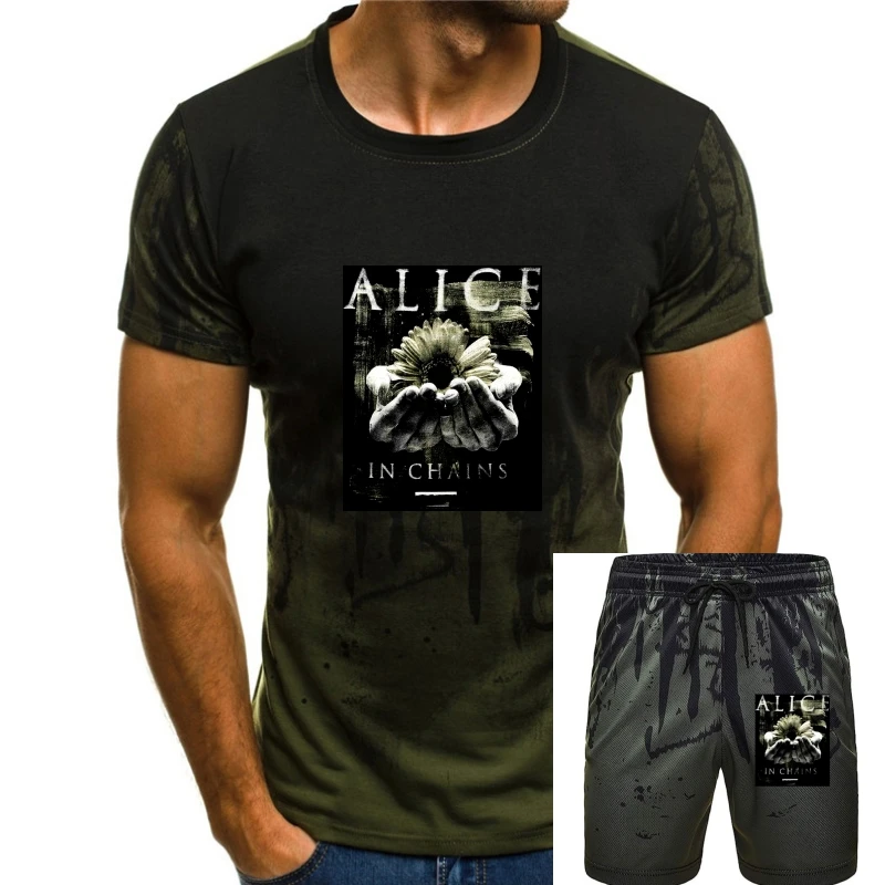 

Черная Мужская футболка Alice In Chain Gift Of Life, все размеры