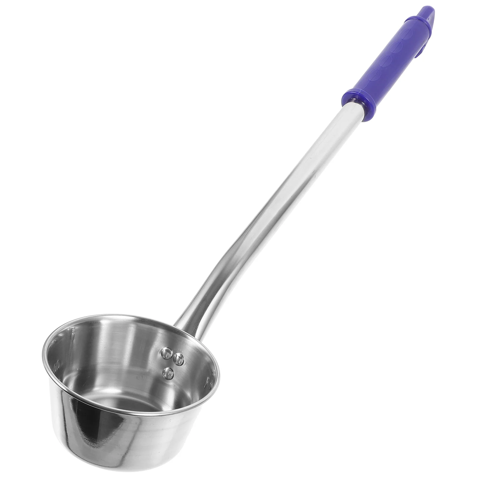 Stainless Steel Ladle Stainless Steel Ladle Scoop Thicken Convenient Water Spoon Plastic Wear-resistant Soup