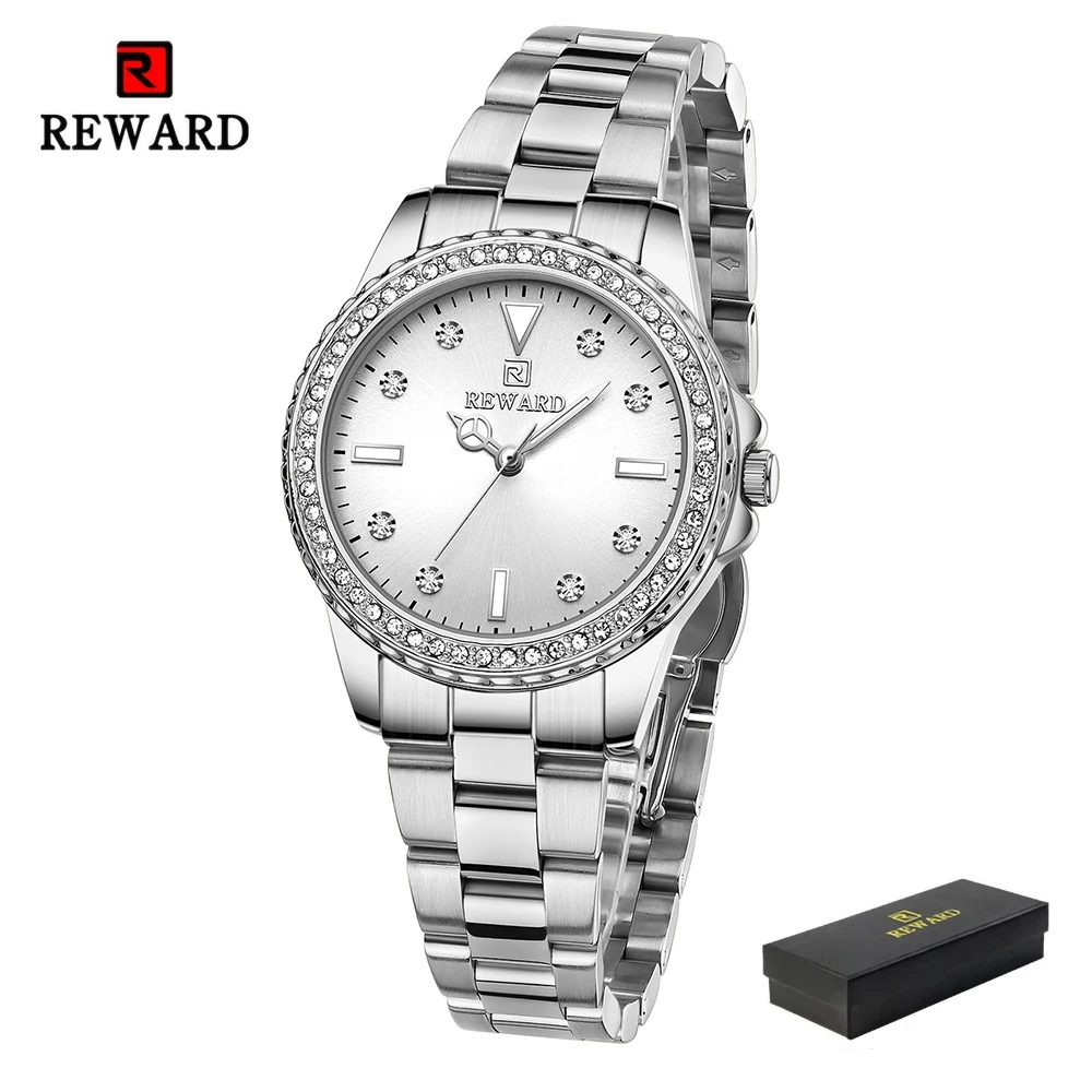 Top Brand Luxury Watch for Women Japan Movement Stainless Steel Dress Wristwatch Waterproof Luminous Quartz Watches_voghion.com