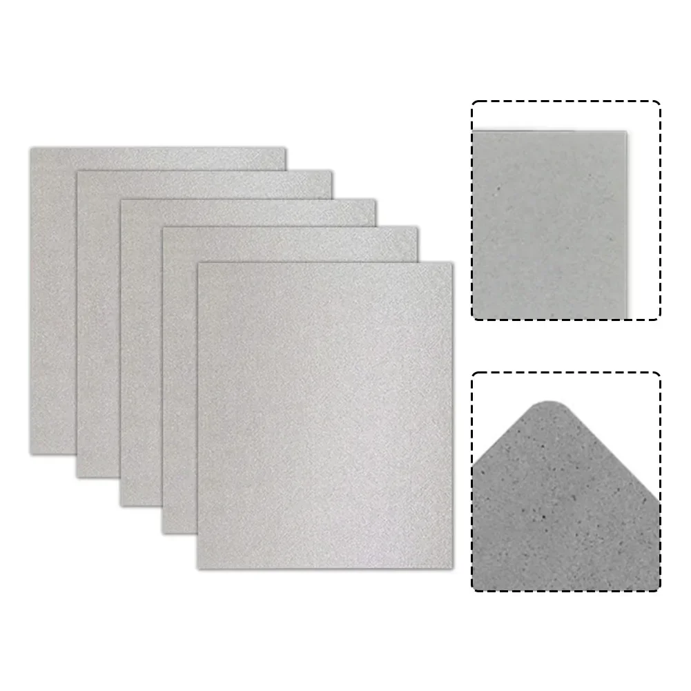 Microwave Cover 5pcs Microwave Mica Sheet High Temperature Insulation Microwave Waveguide Cover Sheet 150x120mm For Hair Dryers Toasters Heaters