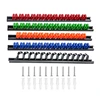 5Pcs Wrench Screwdriver Organizer Rail Rack Storage Holder Garage Workshops Hardware Tool Display Hanger Wall Mount Rack 1