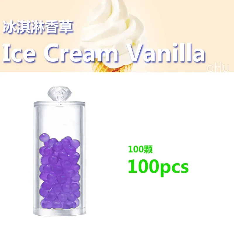 100pcs Assorted Fruit & Mint Menthol Flavor Capsule Beads