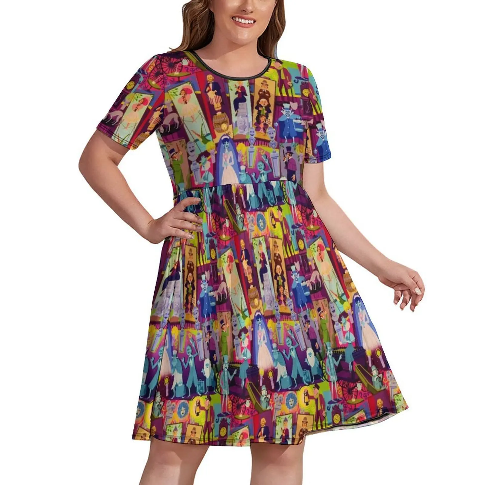 

Retro Mansion Collage Dress evening dresses ladies Women's skirt elegant women's sets elegant dress