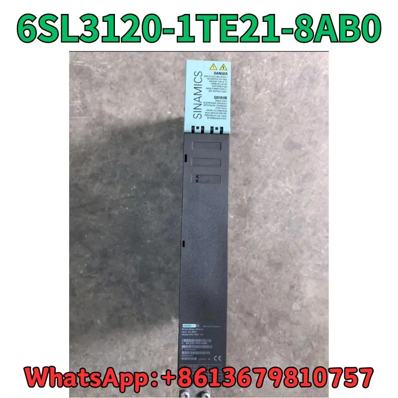 Used Driver 6SL3120-1TE21-8AB0 test OK Fast Shipping