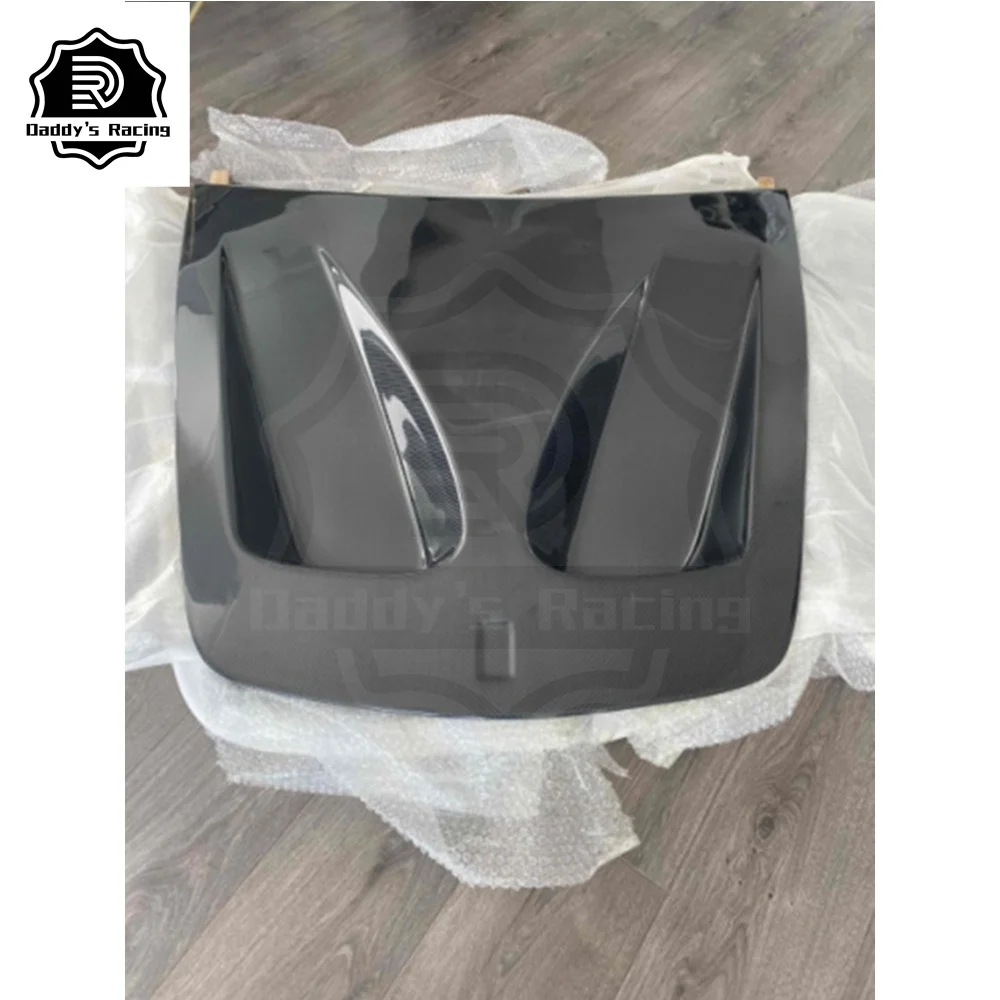 

Carbon Fiber Car Engine Front Hood Bonnet Fit For 2005-2009 F430 Auto Exterior Decoration High Quality
