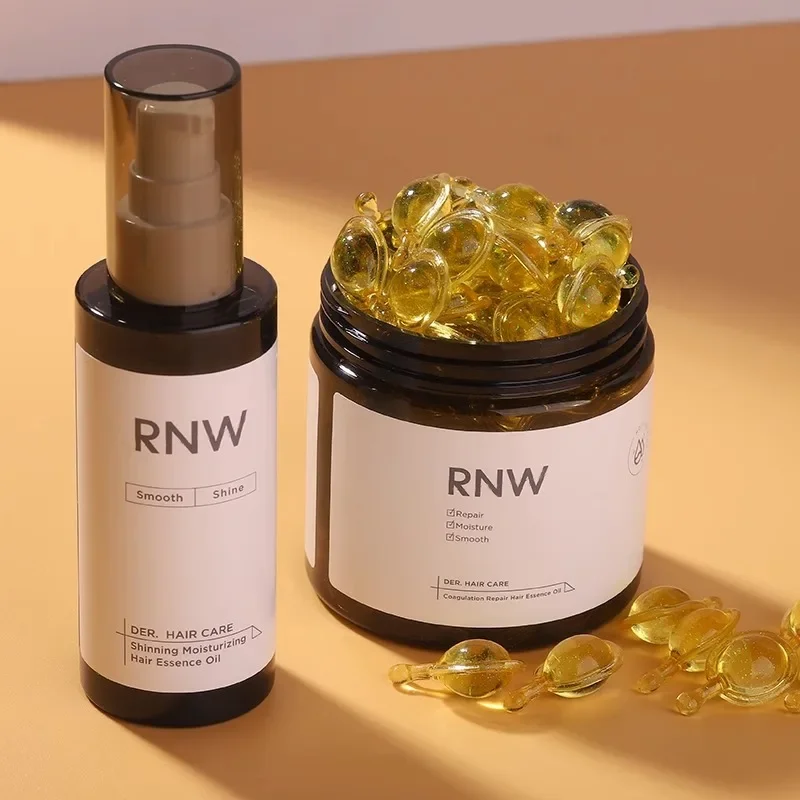 RNW Original Hair Care Serum Oil Repair Dry Frizz Damaged Hair Refreshing Non-greasy Wash Free Essence Oil Smooth Shiny Nourish