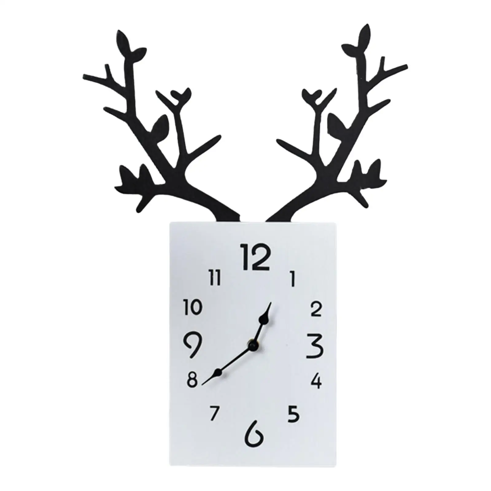 Wooden Wall Clock Decoration Accurate Movement Decorative Battery Powered for Classroom Decor Modern Lightweight Versatile