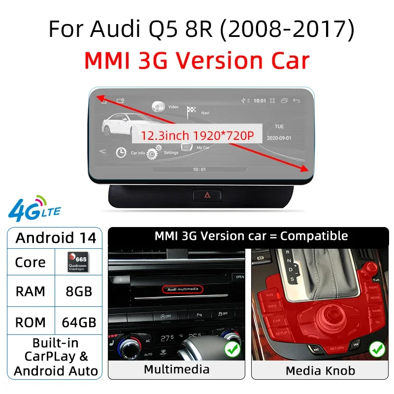 12.3 Q8G64 MMI 3G