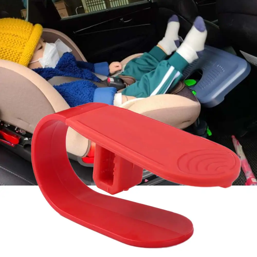 차량용 안전벨트 버클 해제 도구, 손톱 부상 방지, 노동력 절약, 안전 시트 잠금 해제, 자동차 액세서리, 레드