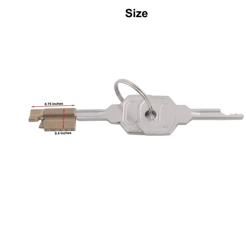 Lock Core Metal Male Chastity Device Stealth Lock Cock Cage Brass Cylinder penis chastity cage chastity lock sex toy chastity cage accessory
