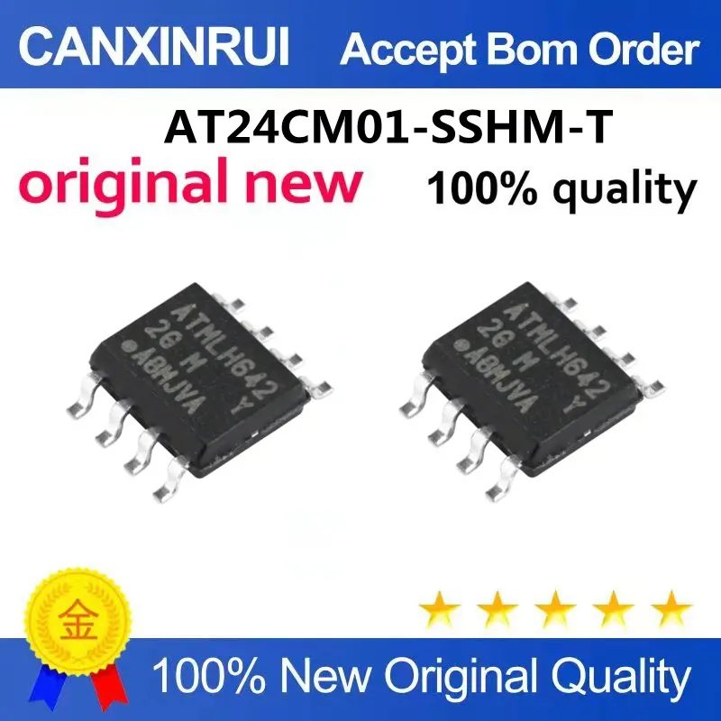 

AT24CM01-SSHM-T Screen Printing 2GM EEPROM Memory Chip IC SOP-8 Package Quality Assurance