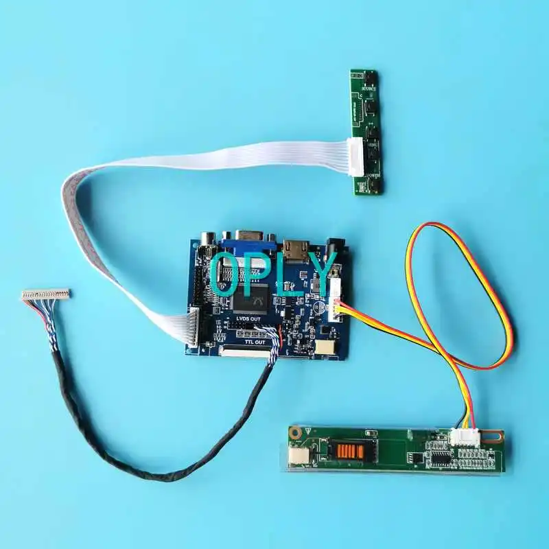 

Плата контроллера экрана ЖК-дисплея подходит для N150X1 QD15XL02 TM150XG DIY Kit HDMI-совместимый AV VGA 1024*768 1CCFL 20 Pin LVDS 15"