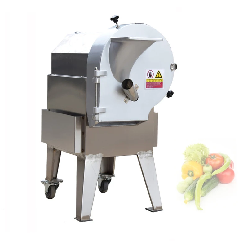 

Multifunction Vegetable Cutter Stainless Steel Potato Carrot Onion Slicer Shredder Machine Commercial Electric Dicing Machine