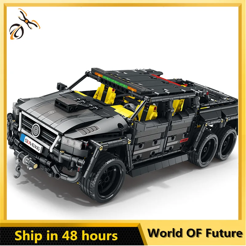 

1:28 X-Class 6*6 Wheel Pickup Car Model Diecast & Building Blocks Off-road Vehicles Car Model High Simulation Childrens Toy Gift