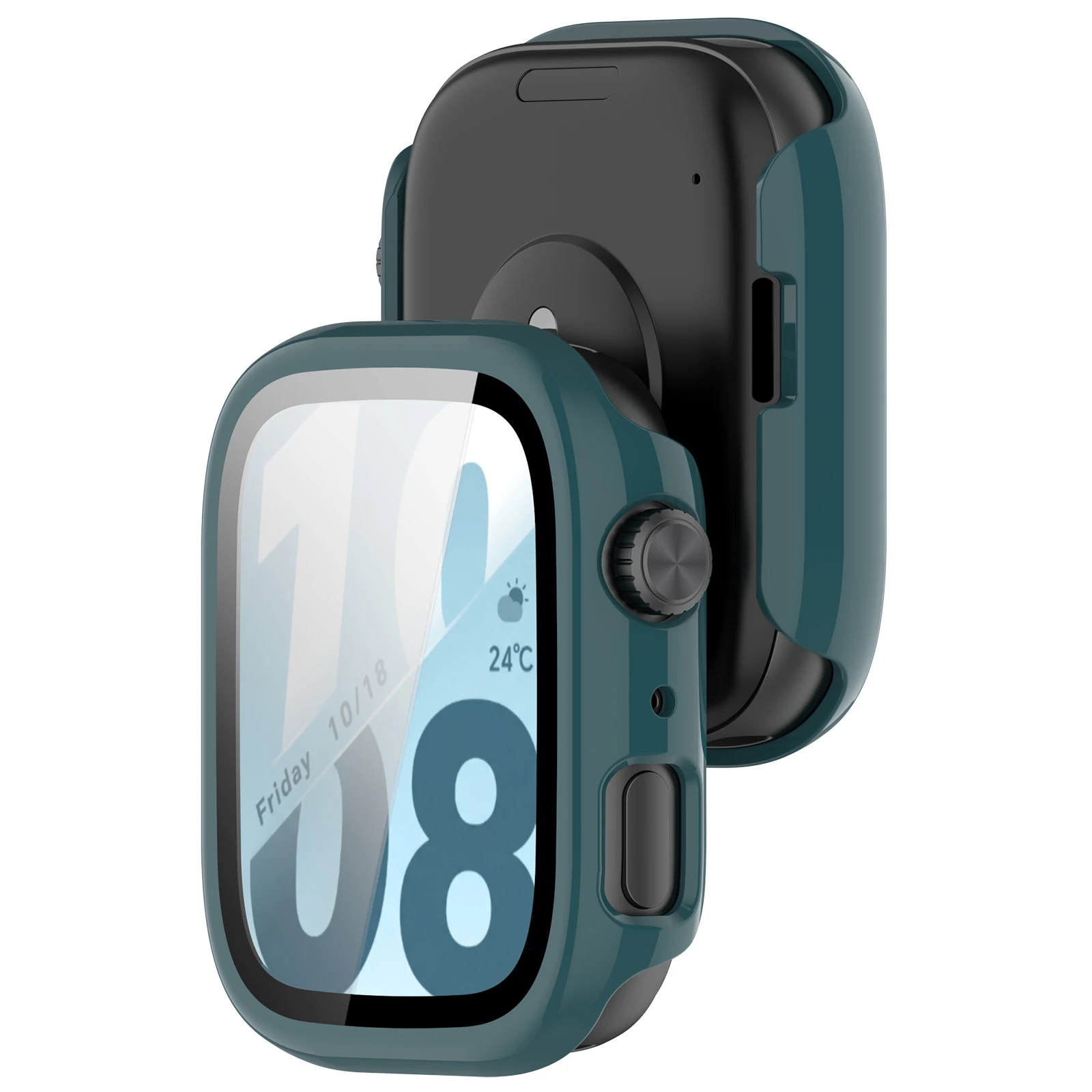 2-in-1 Full Protective Case with Smart Screen Protector and Film