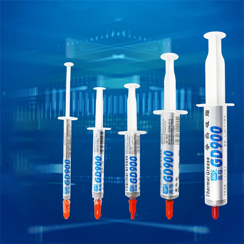 Thermal Paste Thermal Glue GD900 Heatsink Silicone Grease for CPU 4.8W/M-K 1/3/7/15/30g