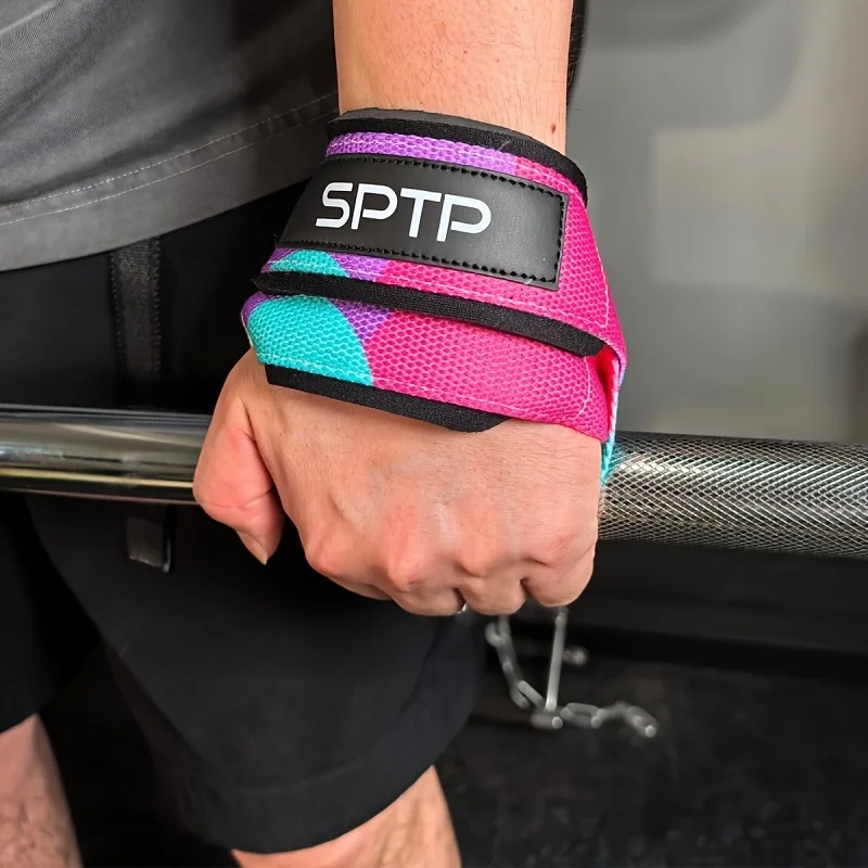 Abbildung 8, Hebegurte, Gewichtheben-Handgelenkschlaufen für Kreuzheben, Powerlifting, Stärken und Cross-Training. Starke Handgelenkschlaufen – Detail 3