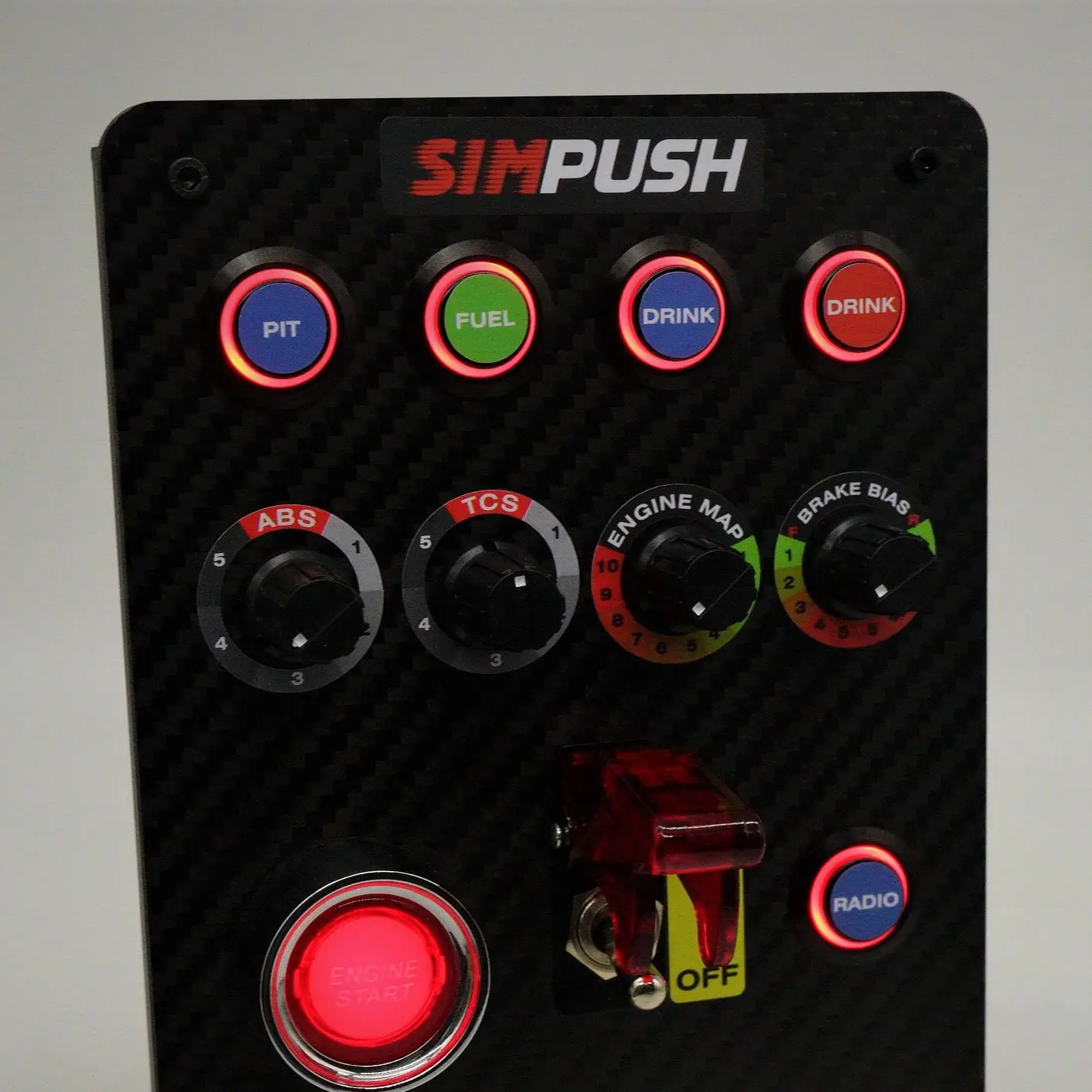 SIMレース用 USBボタンボックス FANATEC SIMUCUBEなどに SIMレースなどに USB ボタンボックス FANATEC simucube（好みの