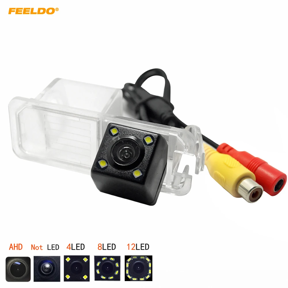 

FEELDO Car Parking Rear View Camera For Volkswagen Passat B7/Magotan/Golf/Phaeton/Passat CC/Scirocco/Polo/Superb #HQ2706