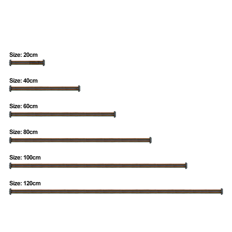 Flat Ribbon Data Cables LED Display 16 pin flat cable 16P 10PCS 2.54MM pitch pure copper flat ribbon led module receiver cable signal