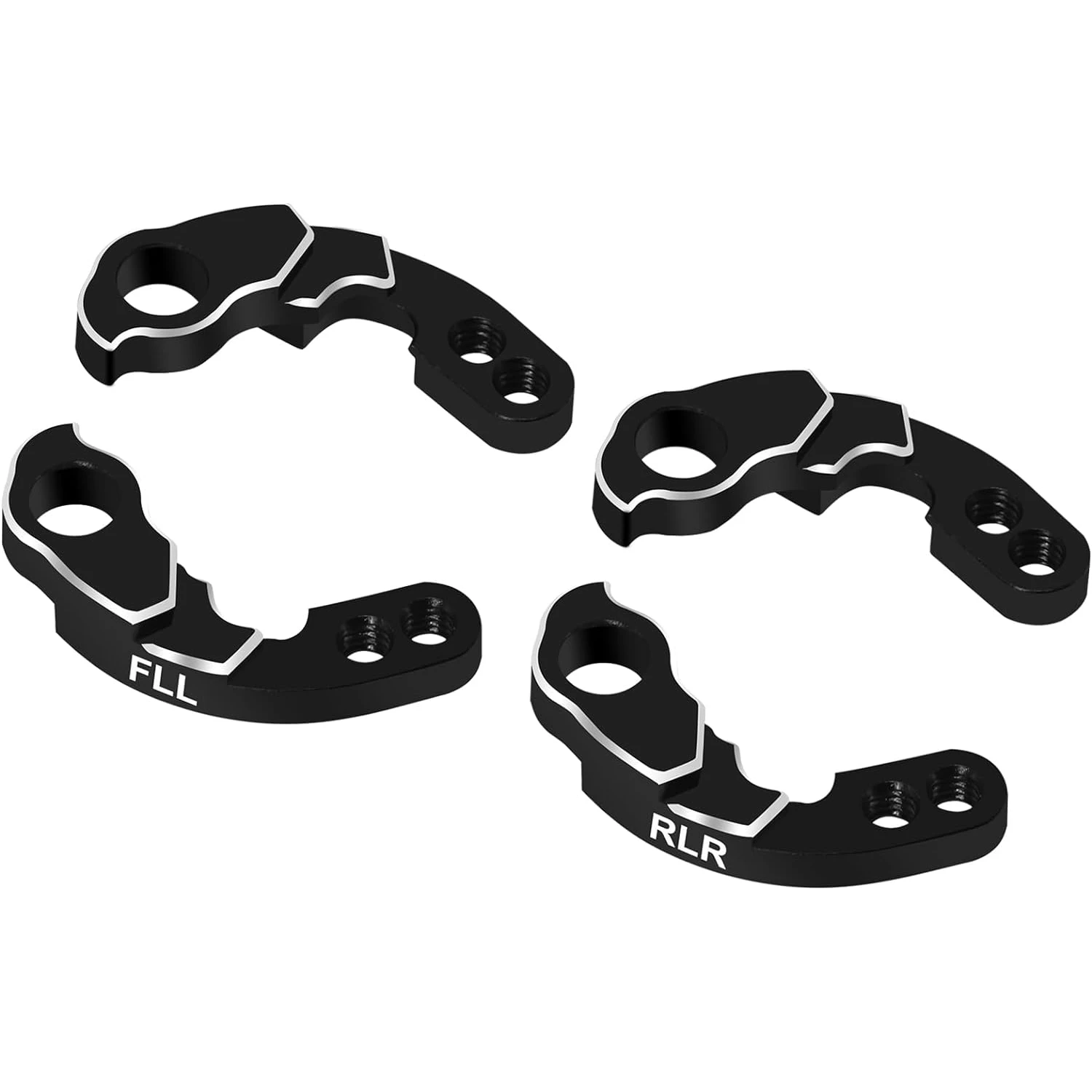 OGRC RC Shock Flex Blades Aluminum Alloy Shock Mount Adjustable Shock Bracket for TRX4M 1/18 RC Crawler Car Upgrade Parts