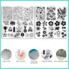 Biutee Nail Stamping Plates Template Tiger Zebra Leopard Print Animal Image Stainless Steel Stencil Nail Art Template Texture 3