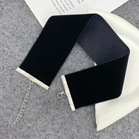 Fashion Sexy Punk Gothic Black Velvet Choker Necklaces Simple Vintage Clavicle Neck Chain Women Girls Party Jewelry Accessories - Image 3