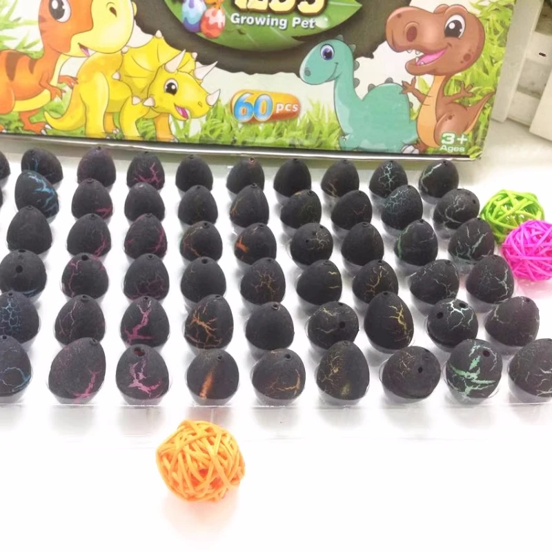 Kreative Wasser Wachsen Ei Zucht Einweichen Im Wasser Zu Hatch Dinosaurier Eier Cartoon Tiere Modelle Pädagogisches Kinder Spielzeug Geschenk – Detail 3