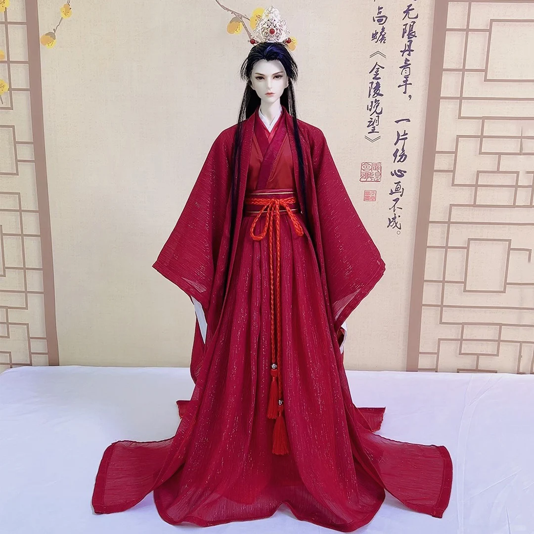 

OB27 1/6 Figure 1/4 1/3 Scale BJD Clothes Ancient Costume Hanfu Robe Samurai Outfit For BJD/SD ID75 Uncle Doll Accessories A1965