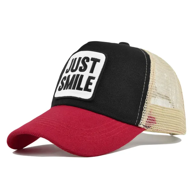 Just Smile Baseball Cap 6