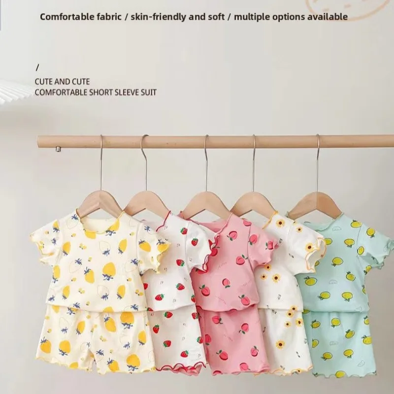 Strawberry Baby Pajama Set 5