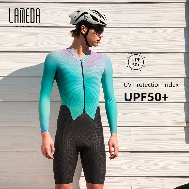 

Веломайка LAMEDA UPF50 + мужская, кофта с длинным рукавом и защитой от УФ излучения, плотный Топ, свитшот для горного и шоссейного велосипеда, весна-лето-осень