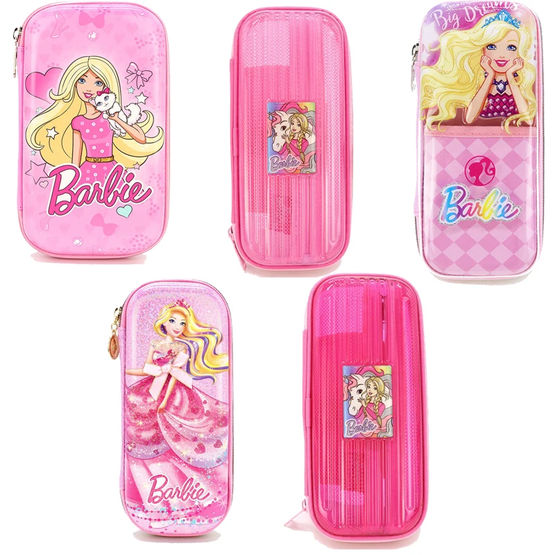 BarbieStationeryBoxLargeCapacityLearningToyStudentGirlChildren