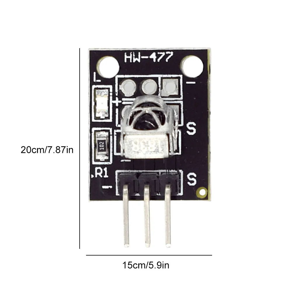 KY-022 원격 제어 모듈 2.7-5.5V IR 원격 제어 수신기 모듈 3핀 TL1838 VS1838B 1838 Arduino DIY 키트용