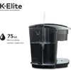 Keurig K-Elite Single-Serve K-Cup Pod Coffee Maker, Brushed Slate, 12 oz. Brew Size 4