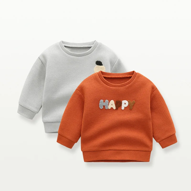 0-3T Newborn Kid Baby Boys Girls Clothes Long Sleeve T Shirt Cotton Baby Tshirt Cute Sweet Spring Top Tee Outfit