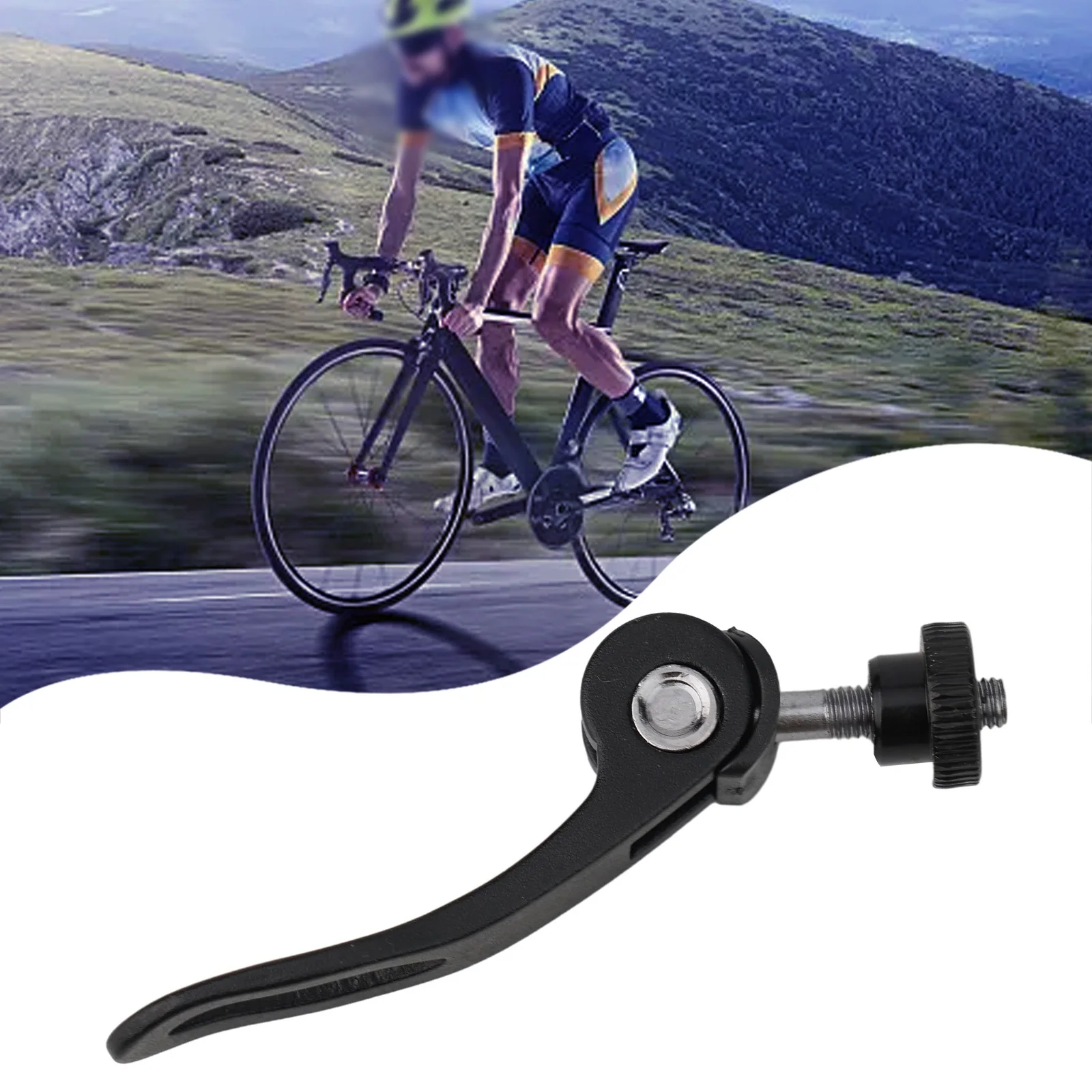 Eccentric Clamp Screw M5 Bicycle Bike Seat Post Quick Release Skewer Bolt Clip Outdoor Cycling Accessories Aluminum Alloy