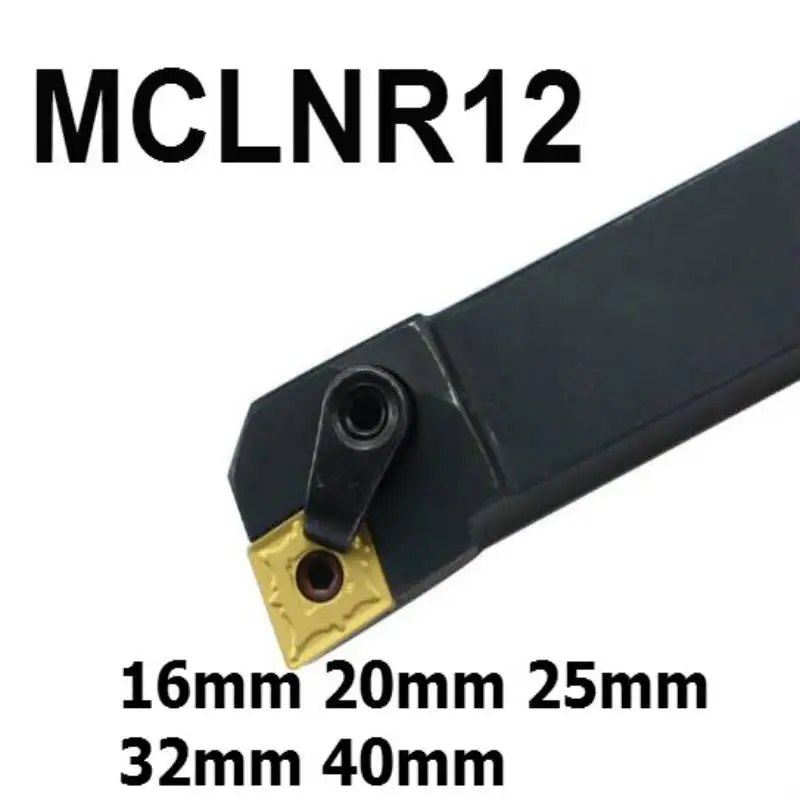 

1 шт. MCLNR1616H12 MCLNR2020K12 MCLNR2525M12 MCLNR3232P12 MCLNR2525M16 MCLNR3232P16/19 MCLNL держатель инструмента для токарного станка с ЧПУ