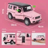 1/36 Mercedes-Benz G63 G-Class Toy Car Model For Children RMZ CiTY SUV Sport Diecast Miniature Pull Back Collection Gift For Boy 2