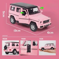 1/36 Mercedes-Benz G63 G-Class Toy Car Model For Children RMZ CiTY SUV Sport Diecast Miniature Pull Back Collection Gift For Boy 2
