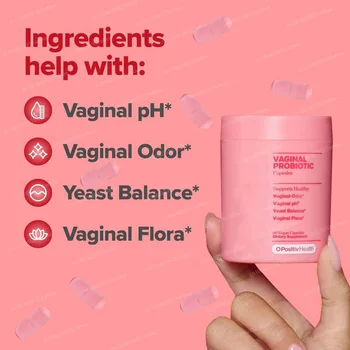 1/3/5Bottles Women Probiotics PH Balance with Probiotics Lactobacillus Probiotic Blend-Women Health Supplement-Promote Healthy