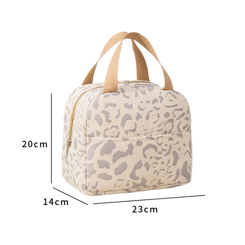 Ink Pattern Lunch Bags For Women Insulation Bento Pack Aluminum Foil Rice Bag Meal Pack Ice Student Bento Lunch Bags