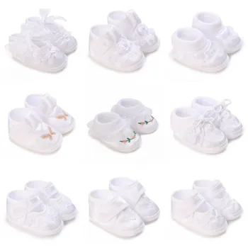 Scarpe da letto per neonati primaverili ed estive con comode suole in tessuto per imparare a camminare 1