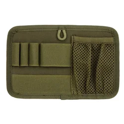 Modular Hunting Accessory Organizer Pouch with Hook and Loop Panel (Green color)
