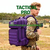 Лидер продаж, уличный рюкзак, уличный тактический рюкзак для горных джунглей, пустыни, путешествий, пешего туризма, альпинизма, камуфляжная сумка США, 45 л — изображение 2