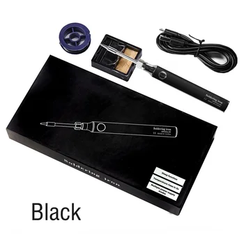 납땜 다리미 USB 무선 충전 전기 납땜 다리미, 온도 조절 가능, 내구성 안전 내열성 수리 도구, 5V, 8W