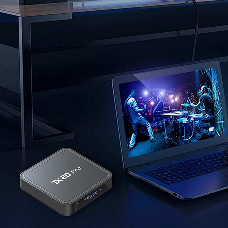 Android 15.0 Smart TV Box Dual WIFI BT5.2 4K HD Media Player 1GB