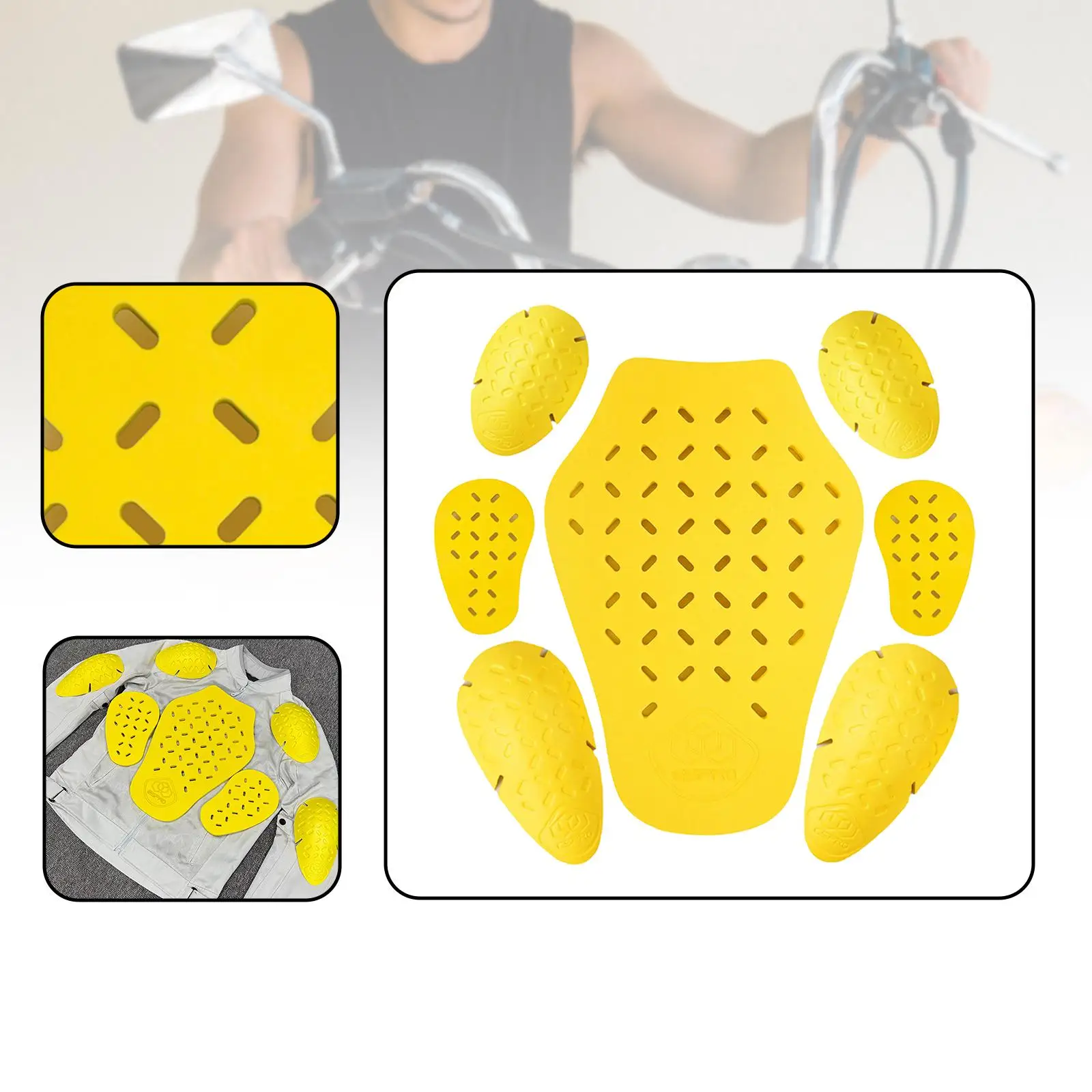 7Pcs ������� ����Ŀ ��Ŷ ��Ʈ ���� �� �� �Ȳ�ġ �е� EVA û�Ұ� ������