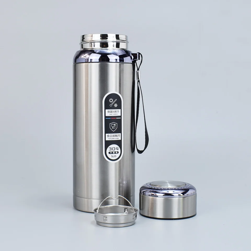 800Ml Stainless Steel Water Bottle Large Capacity Double Wall Thermos Bottle Outdoor Vacuum Water Flask Thermal Insulated Cup Hot And Cold Water Bottle